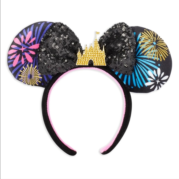 Disney Accessories - Disney Minnie Mouse The Main Attraction Ears Headband for Adults Limited Release